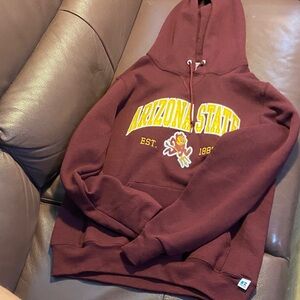 Russell Athletic Maroon Arizona State Hoodie